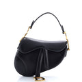 Saddle Handbag Leather Mini