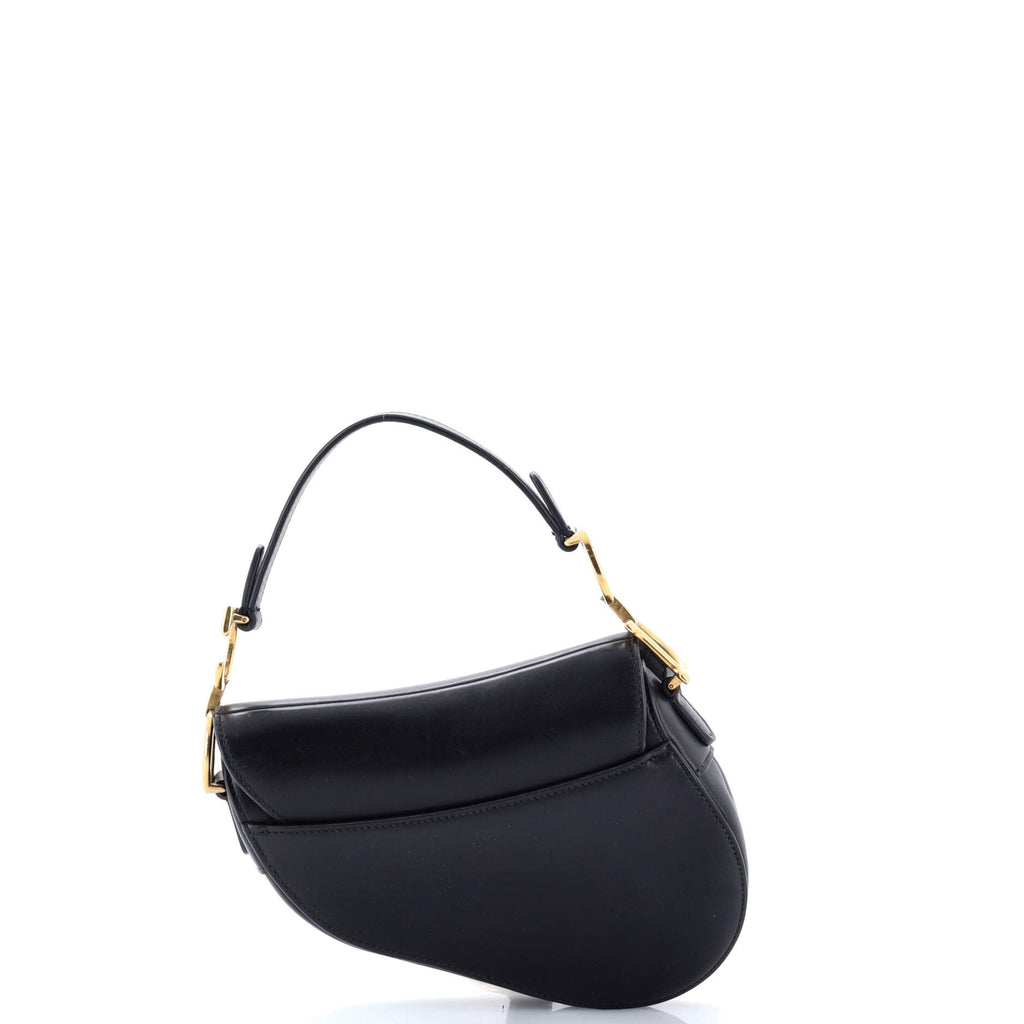 Saddle Handbag Leather Mini