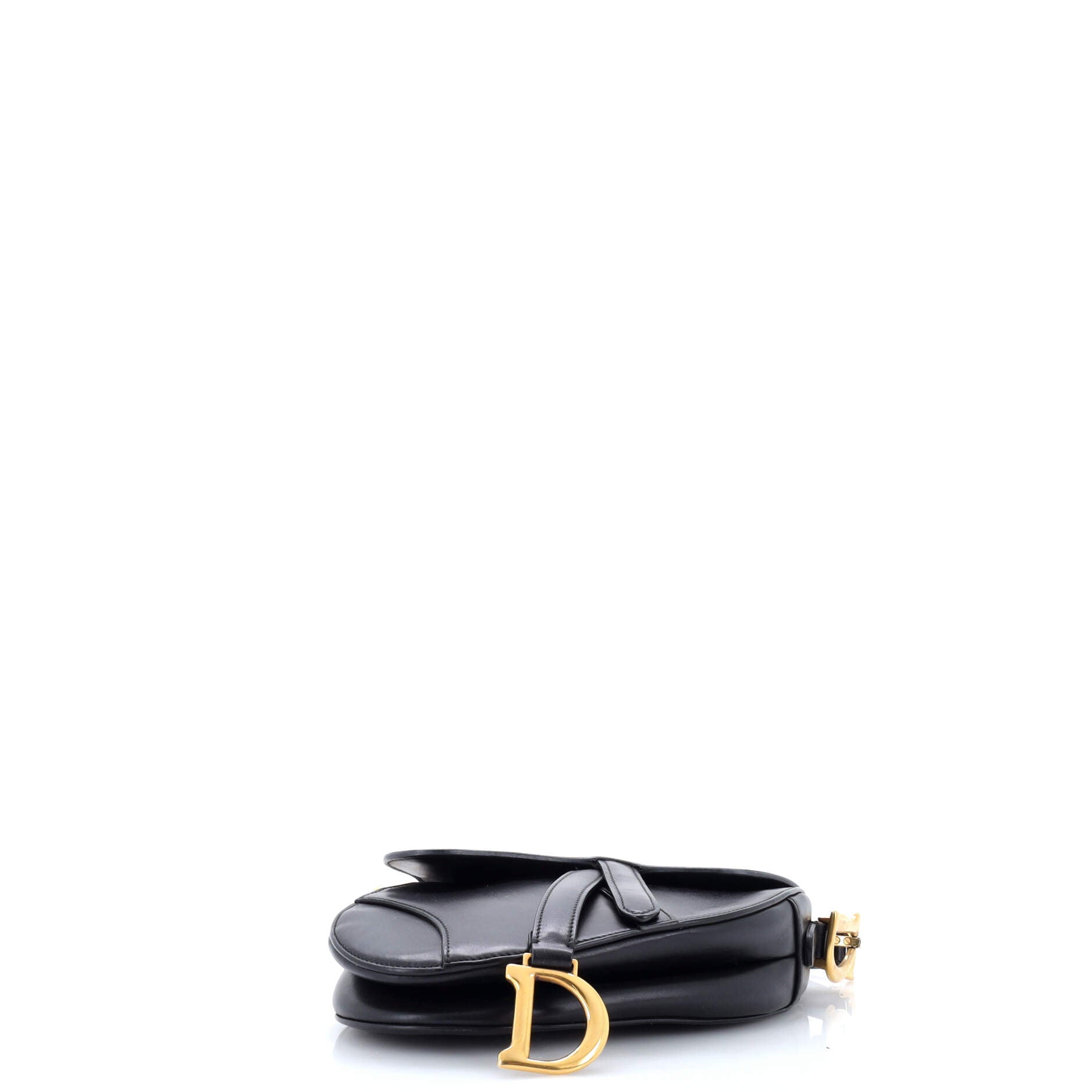 Saddle Handbag Leather Mini