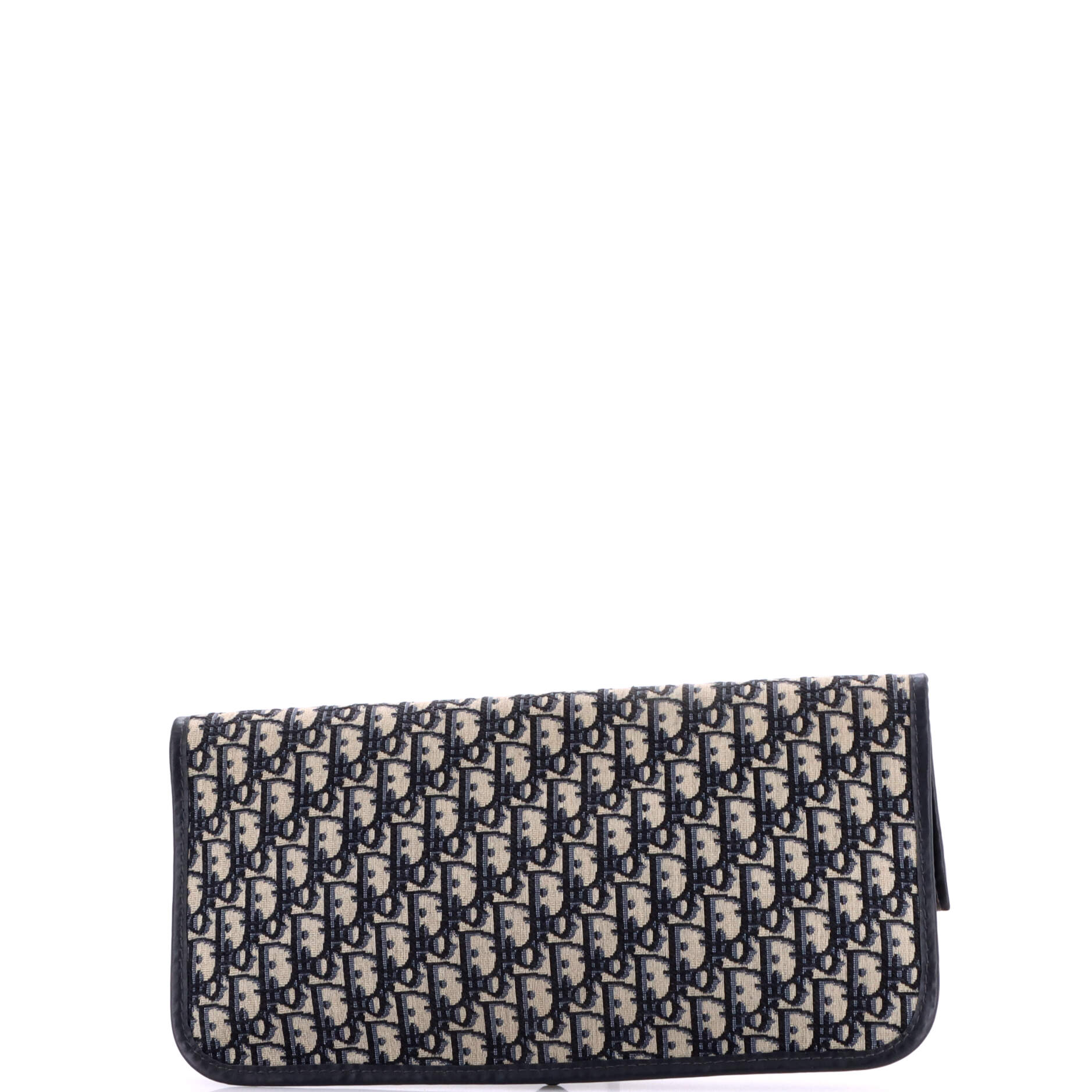 Fold Over Clutch Oblique Canvas