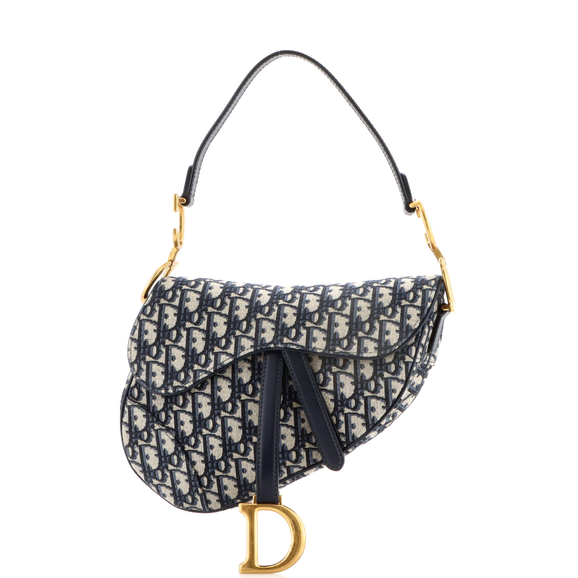 Saddle Handbag Oblique Canvas Medium