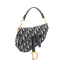 Saddle Handbag Oblique Canvas Mini