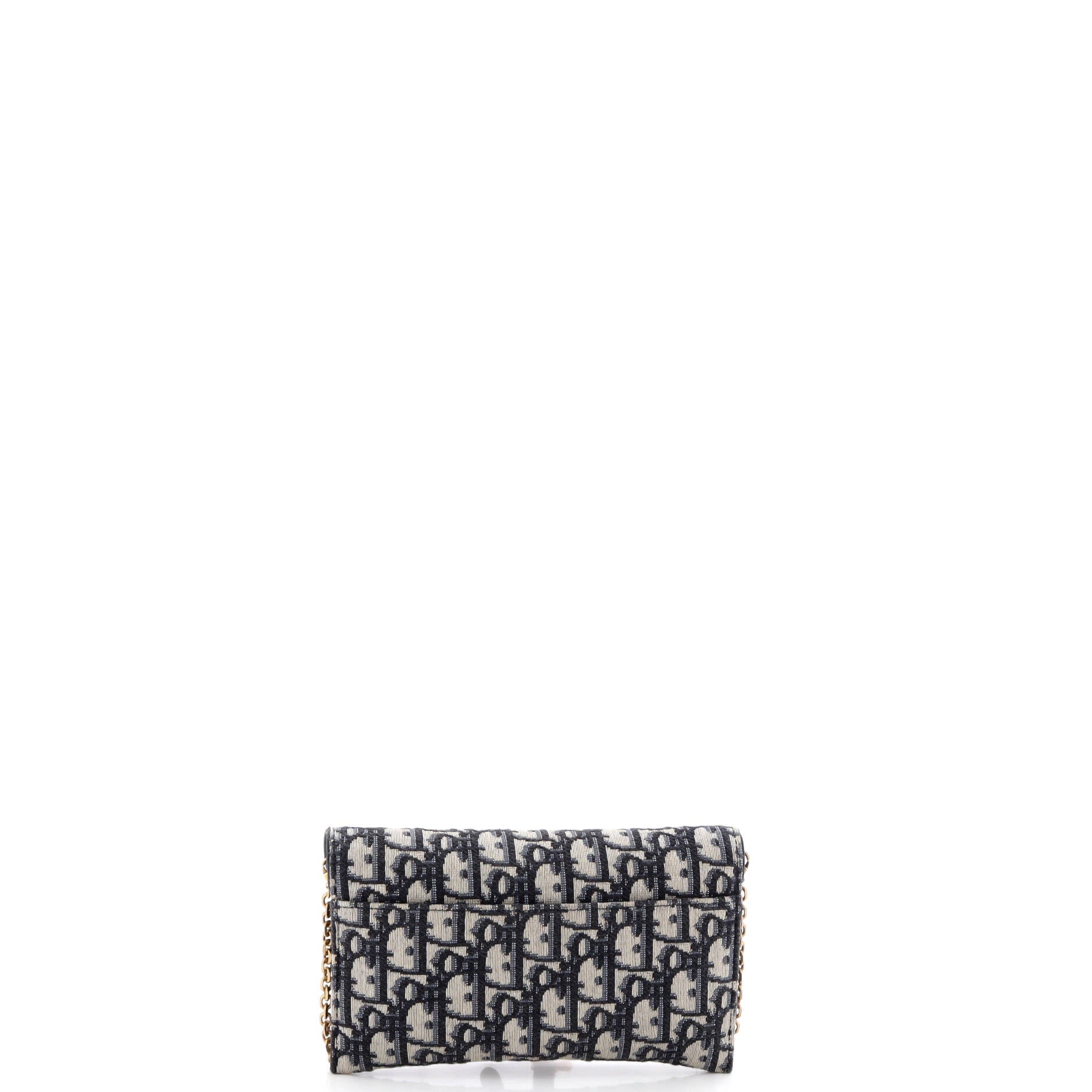 Saddle Chain Wallet Oblique Canvas