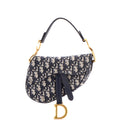 Saddle Handbag Oblique Canvas Mini