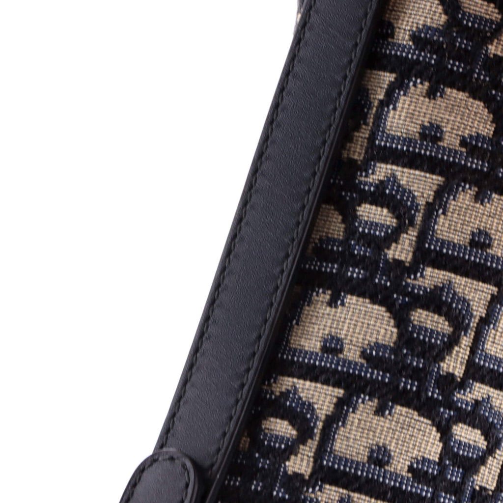 Saddle Handbag Oblique Canvas Mini