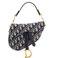 Saddle Handbag Oblique Canvas Mini