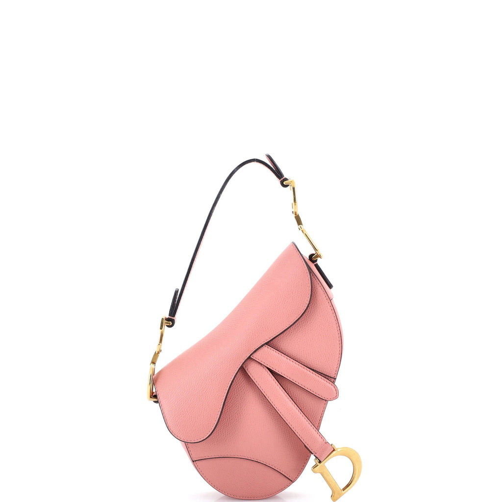 Saddle Handbag Leather Mini