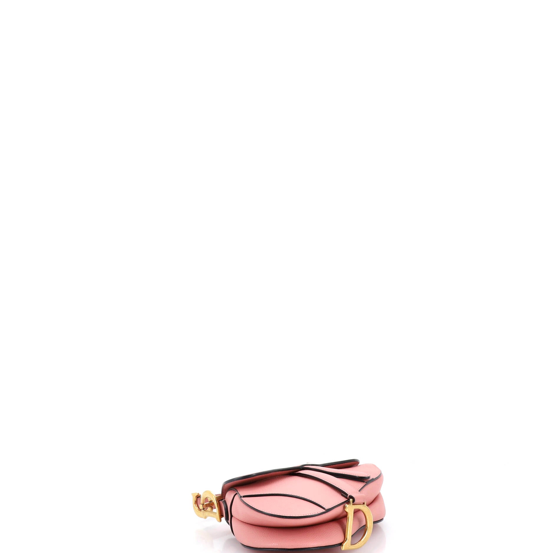 Saddle Handbag Leather Mini