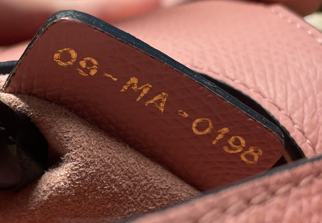 Saddle Handbag Leather Mini