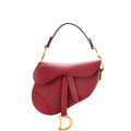 Saddle Handbag Leather Mini