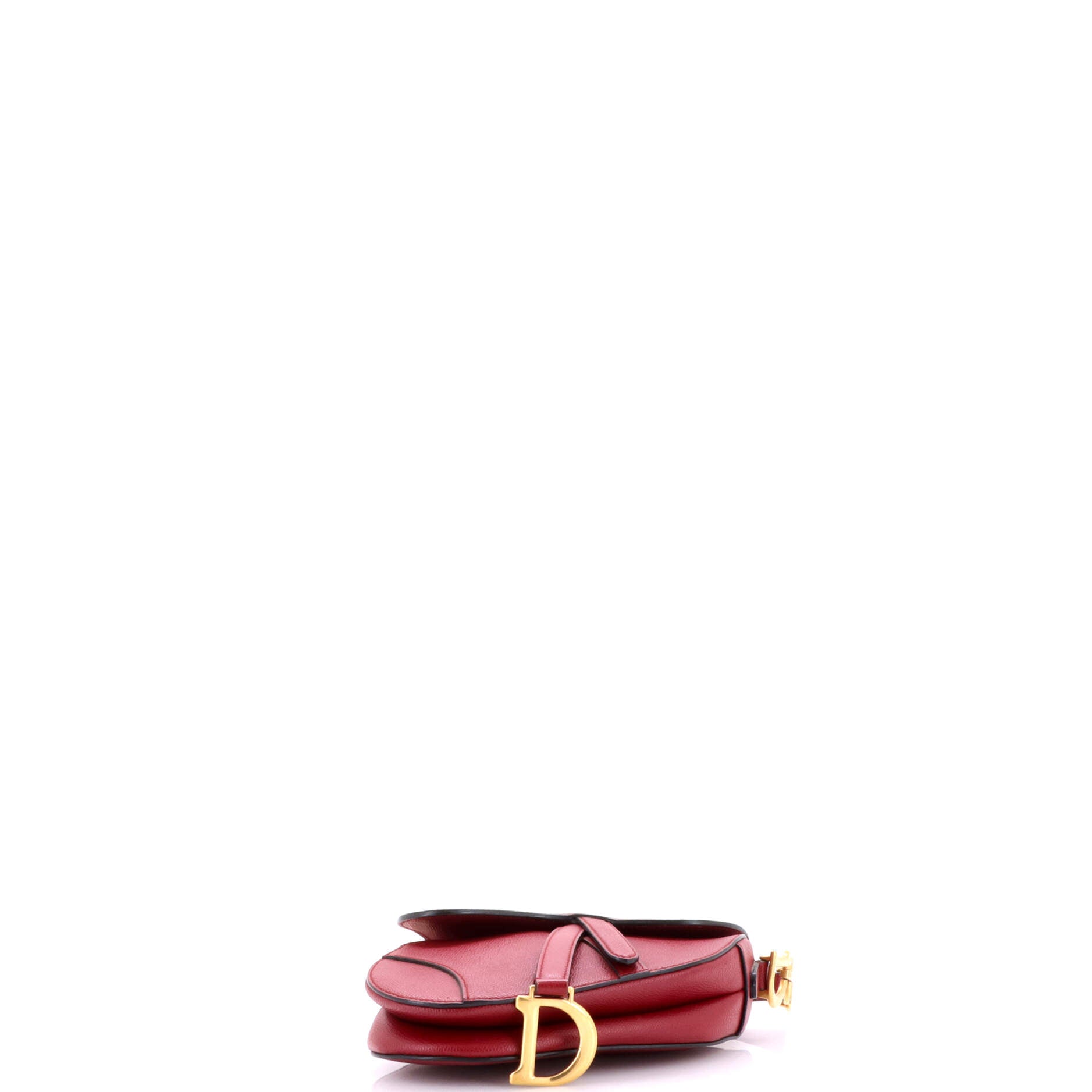 Saddle Handbag Leather Mini