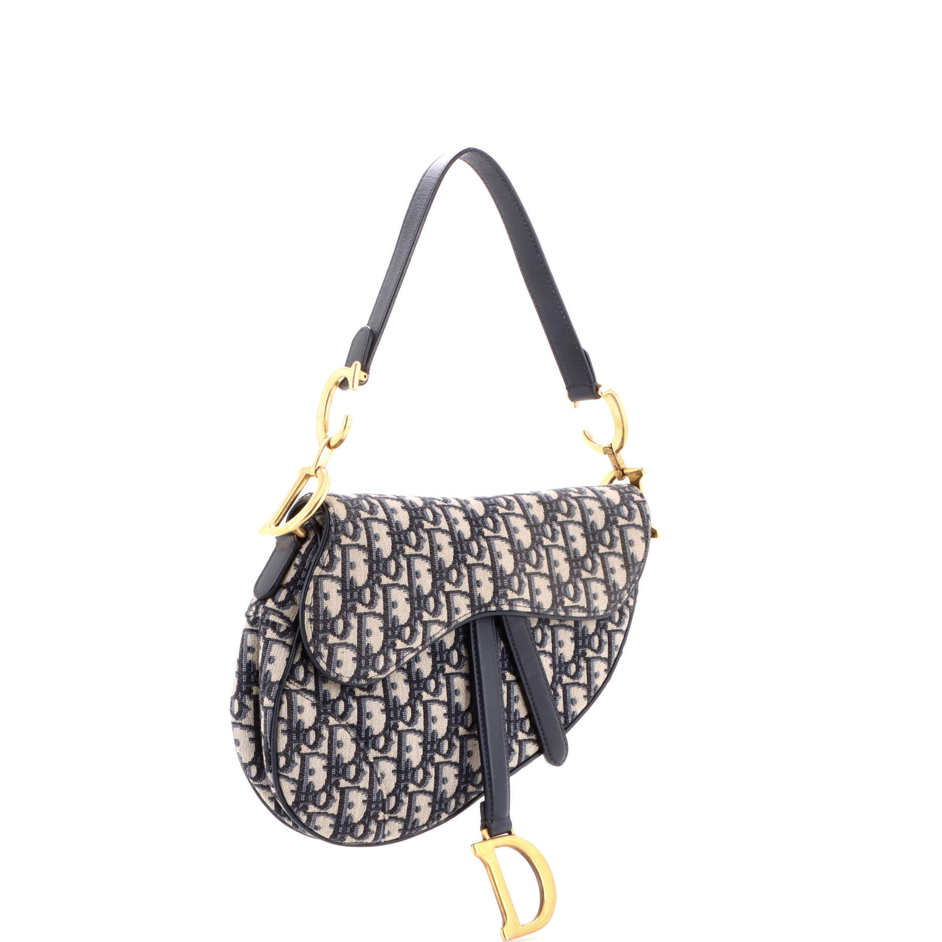 Saddle Handbag Oblique Canvas Medium