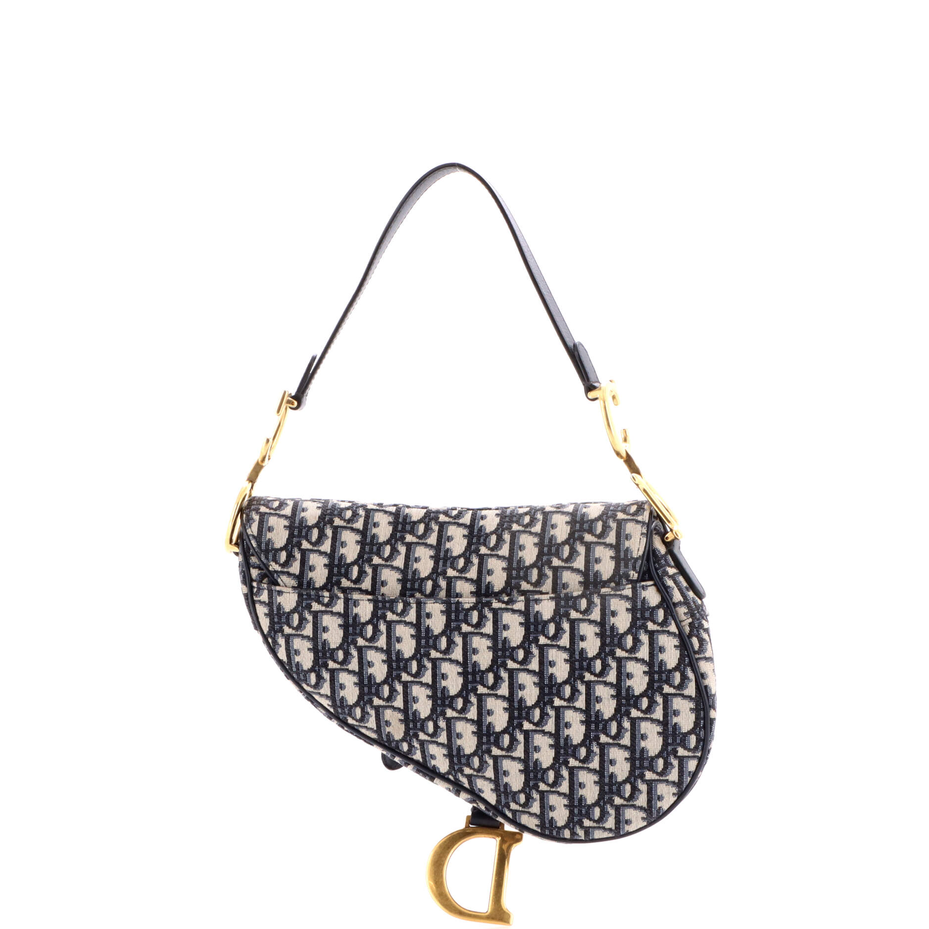 Saddle Handbag Oblique Canvas Medium