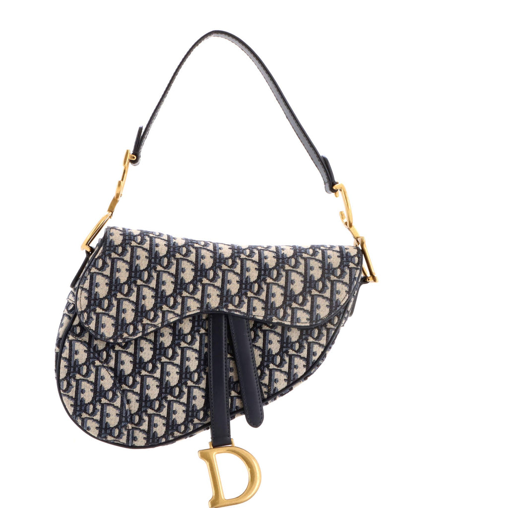 Saddle Handbag Oblique Canvas Medium