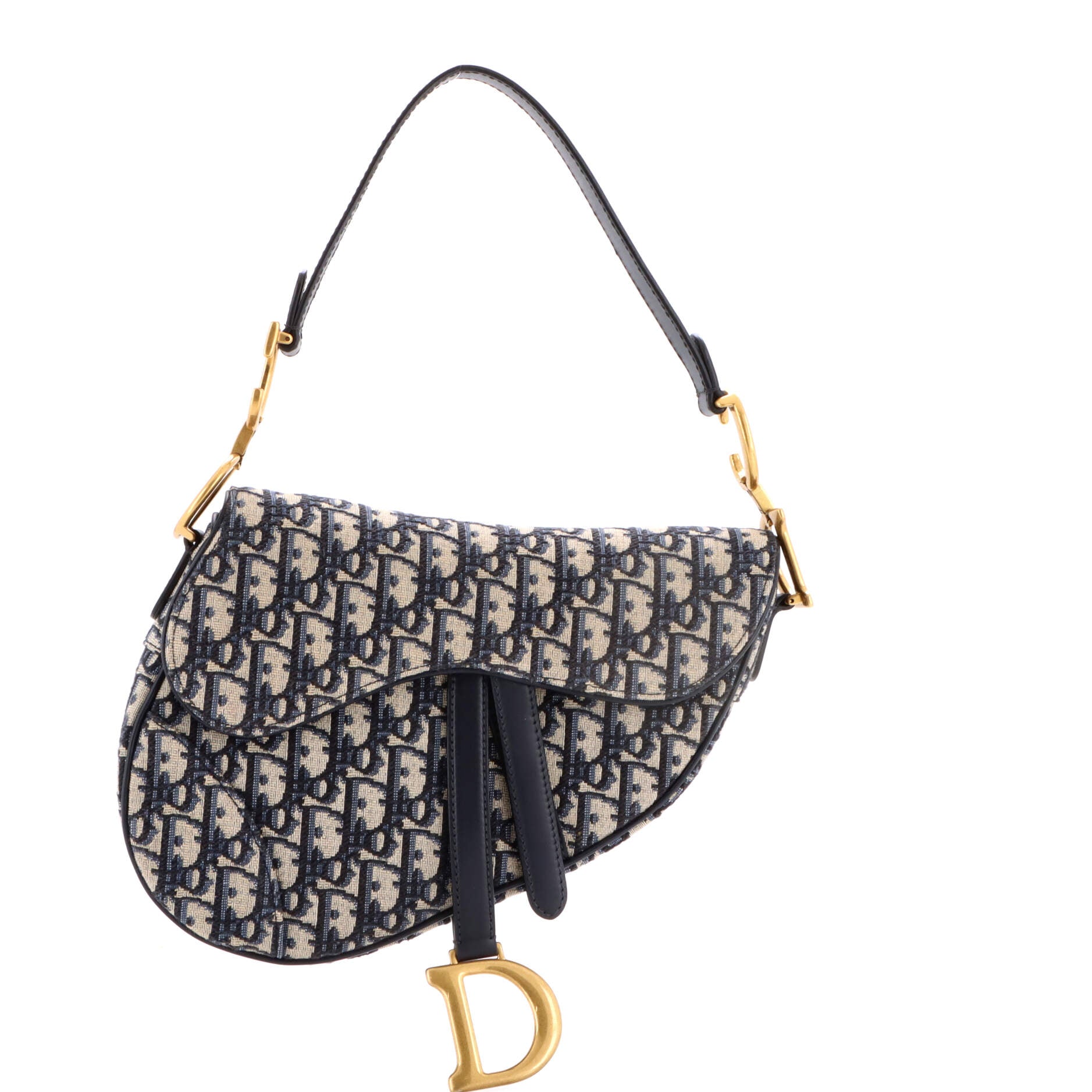 Saddle Handbag Oblique Canvas Medium