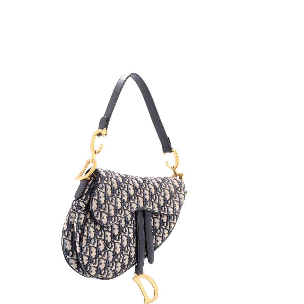 Saddle Handbag Oblique Canvas Medium