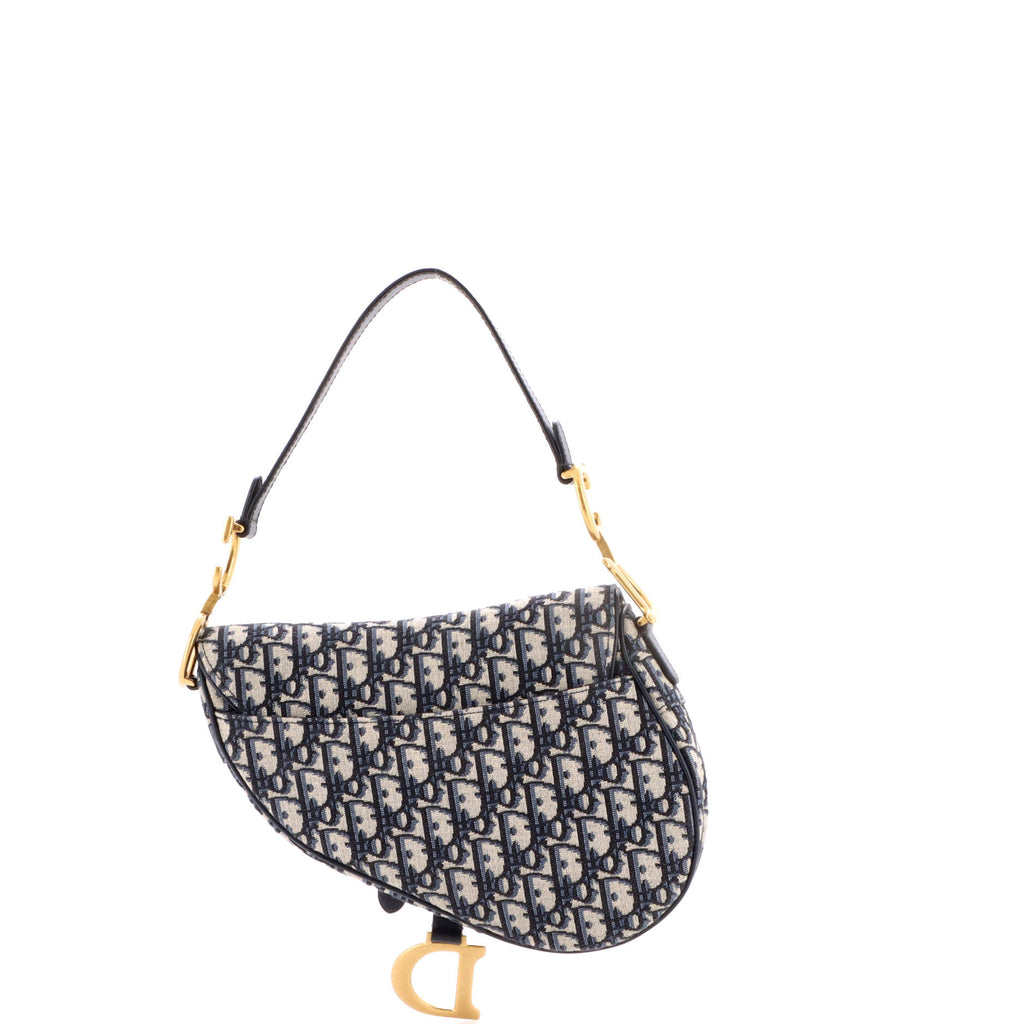 Saddle Handbag Oblique Canvas Medium