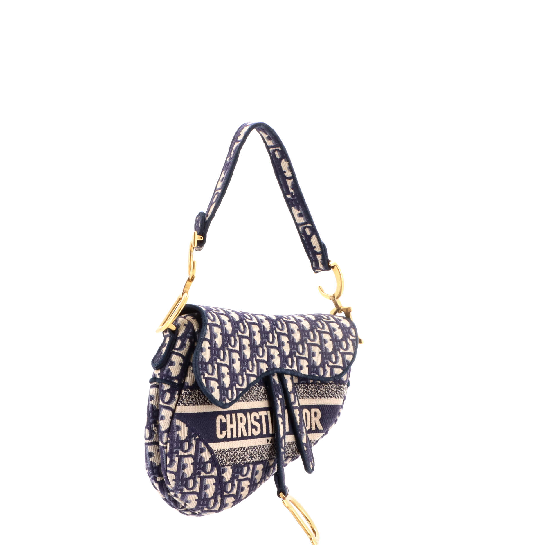 Saddle Handbag Oblique Canvas Medium