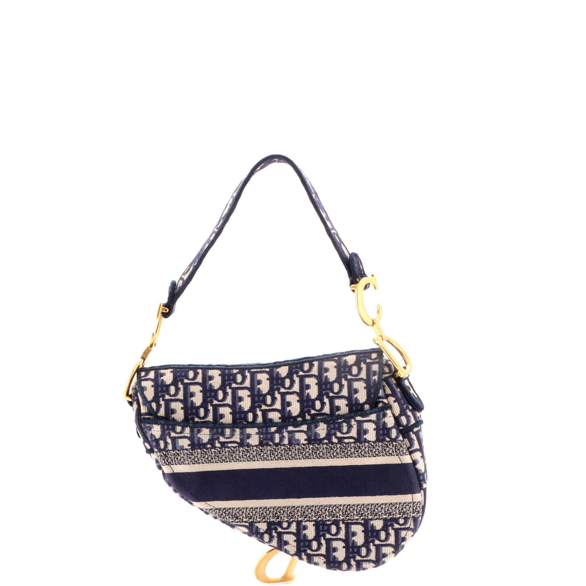 Saddle Handbag Oblique Canvas Medium