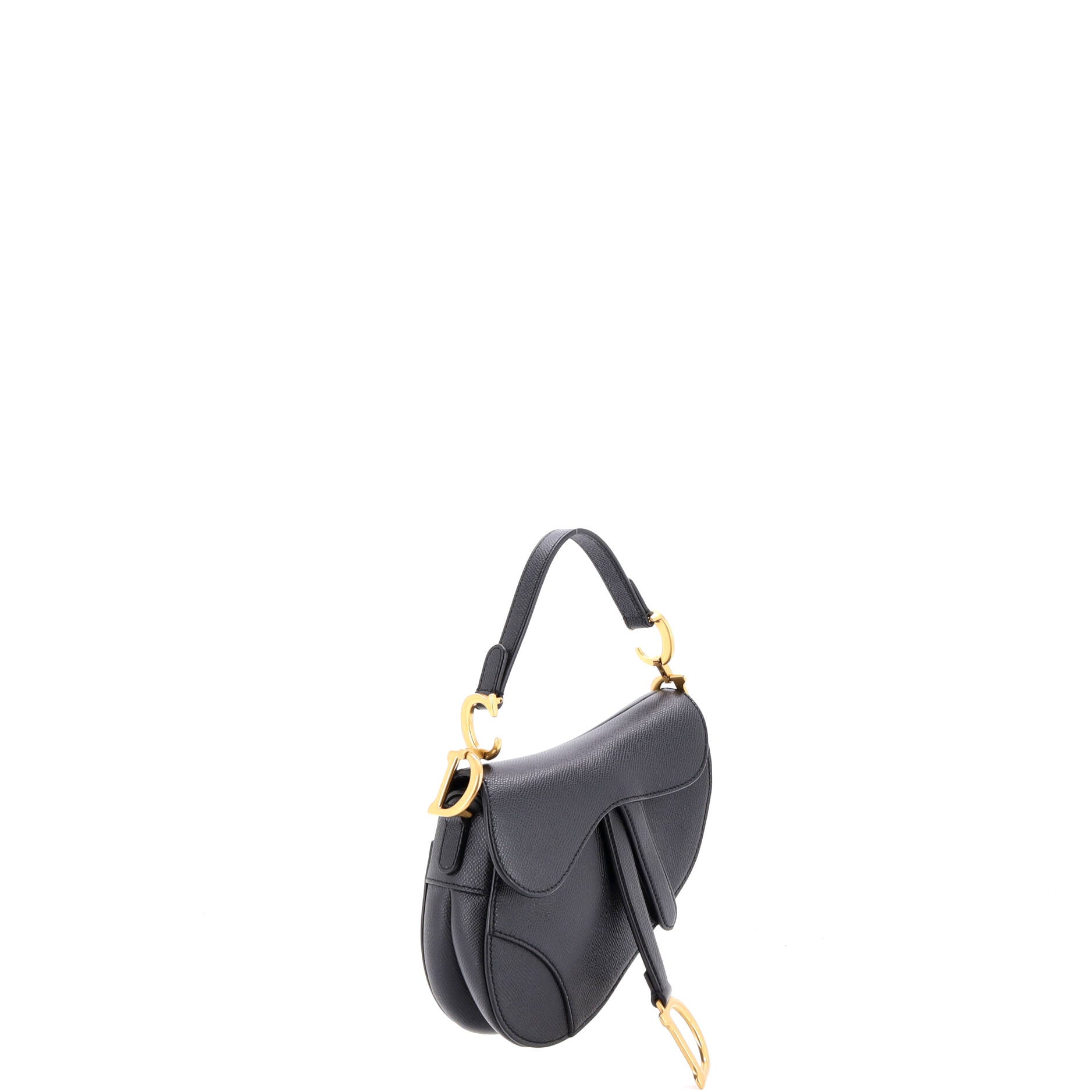 Saddle Handbag Leather Mini