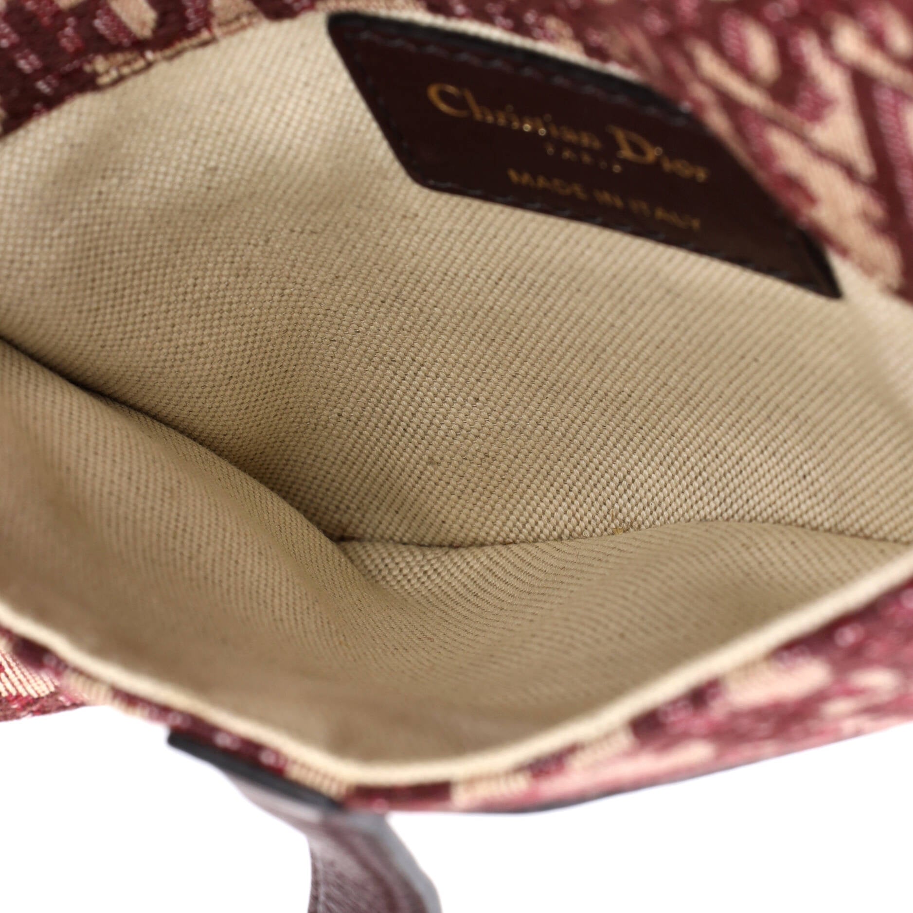 Saddle Belt Bag Oblique Canvas