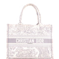 Book Tote Embroidered Canvas Medium