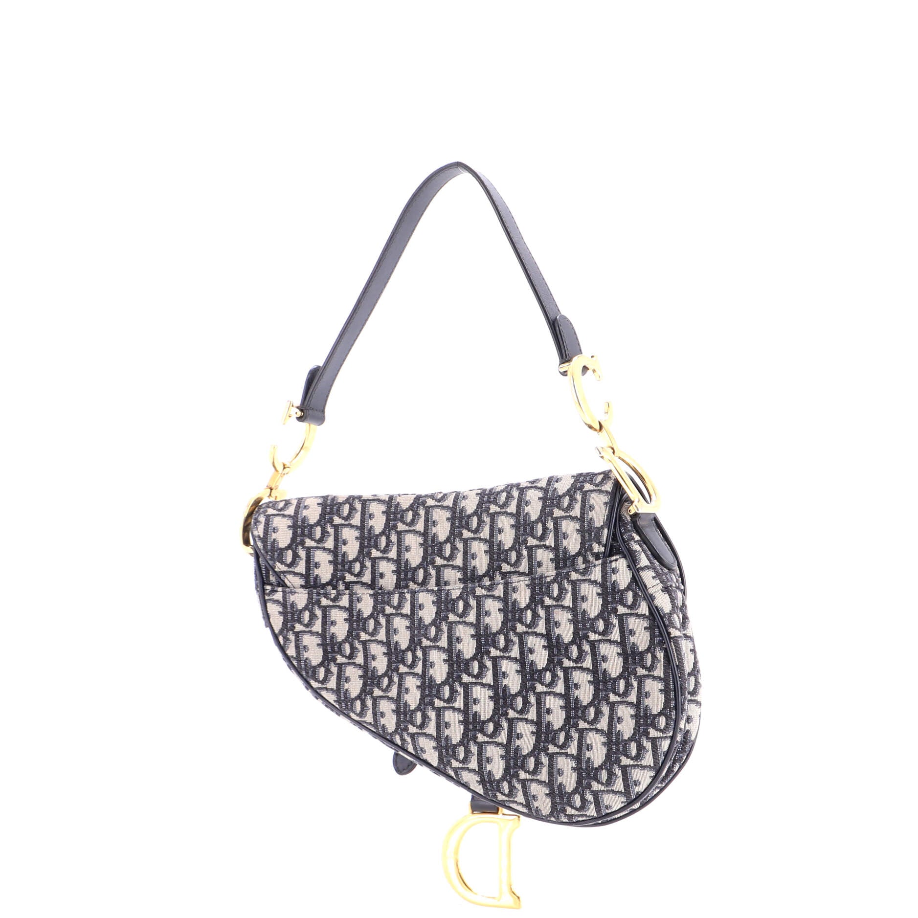 Saddle Handbag Oblique Canvas Medium