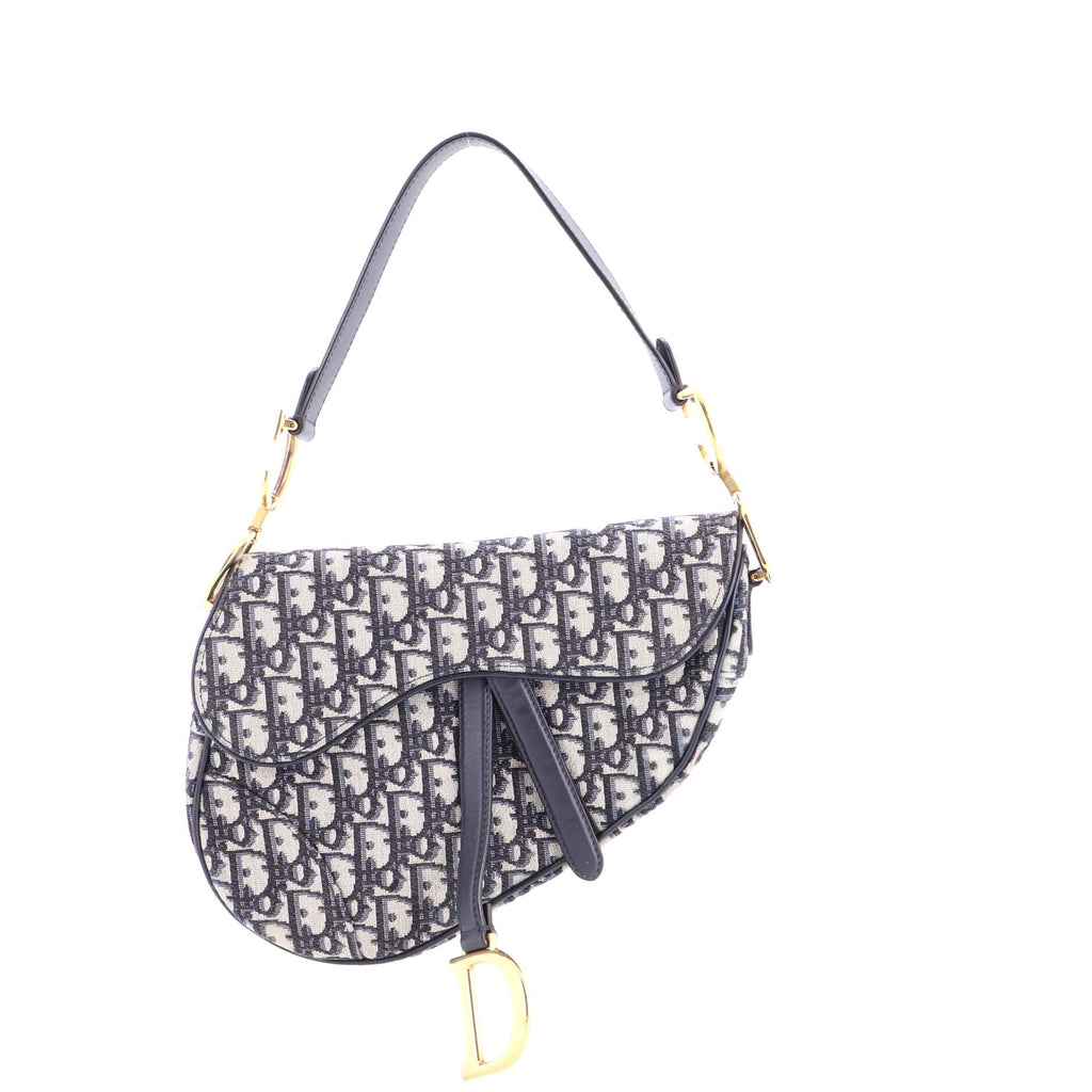 Saddle Handbag Oblique Canvas Medium