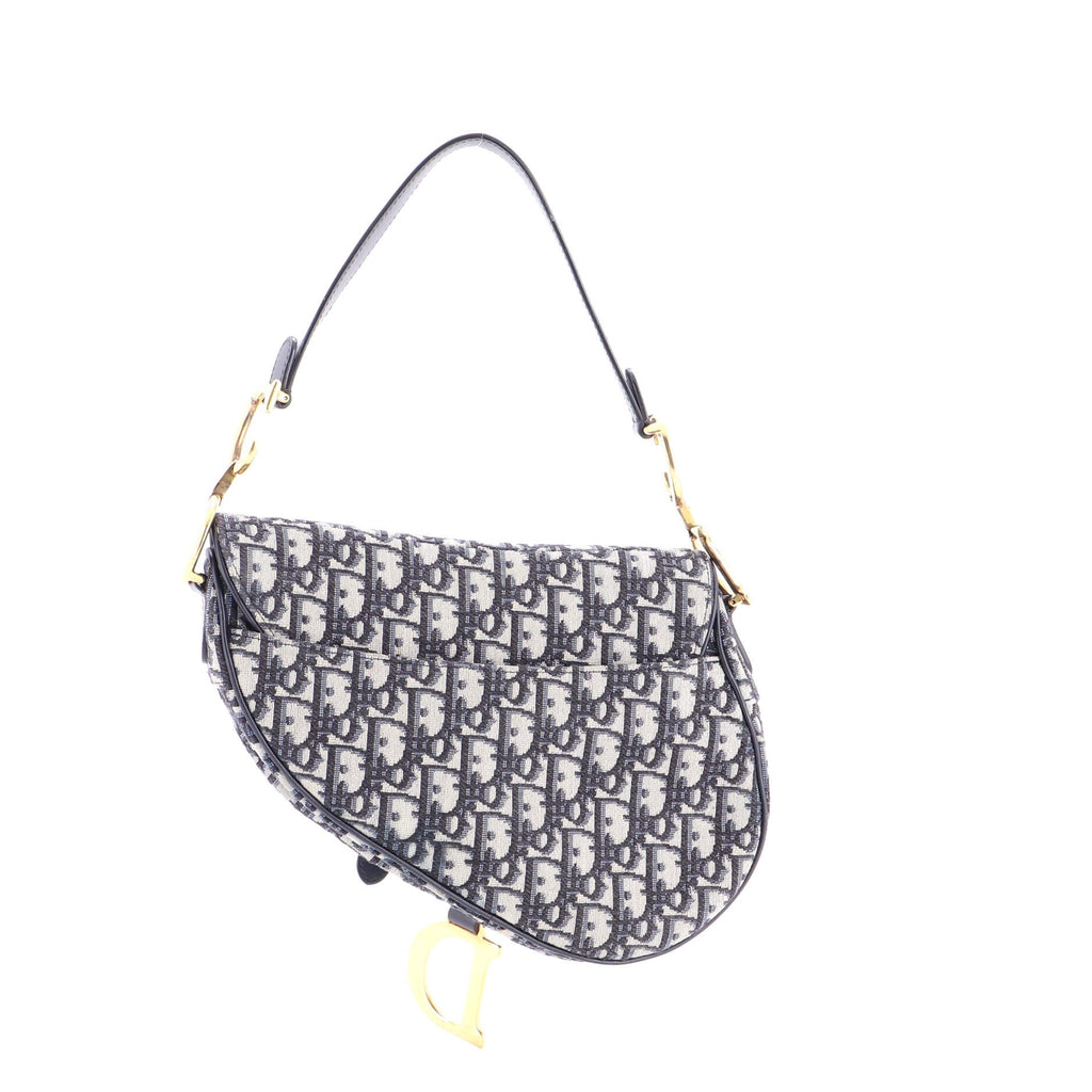 Saddle Handbag Oblique Canvas Medium