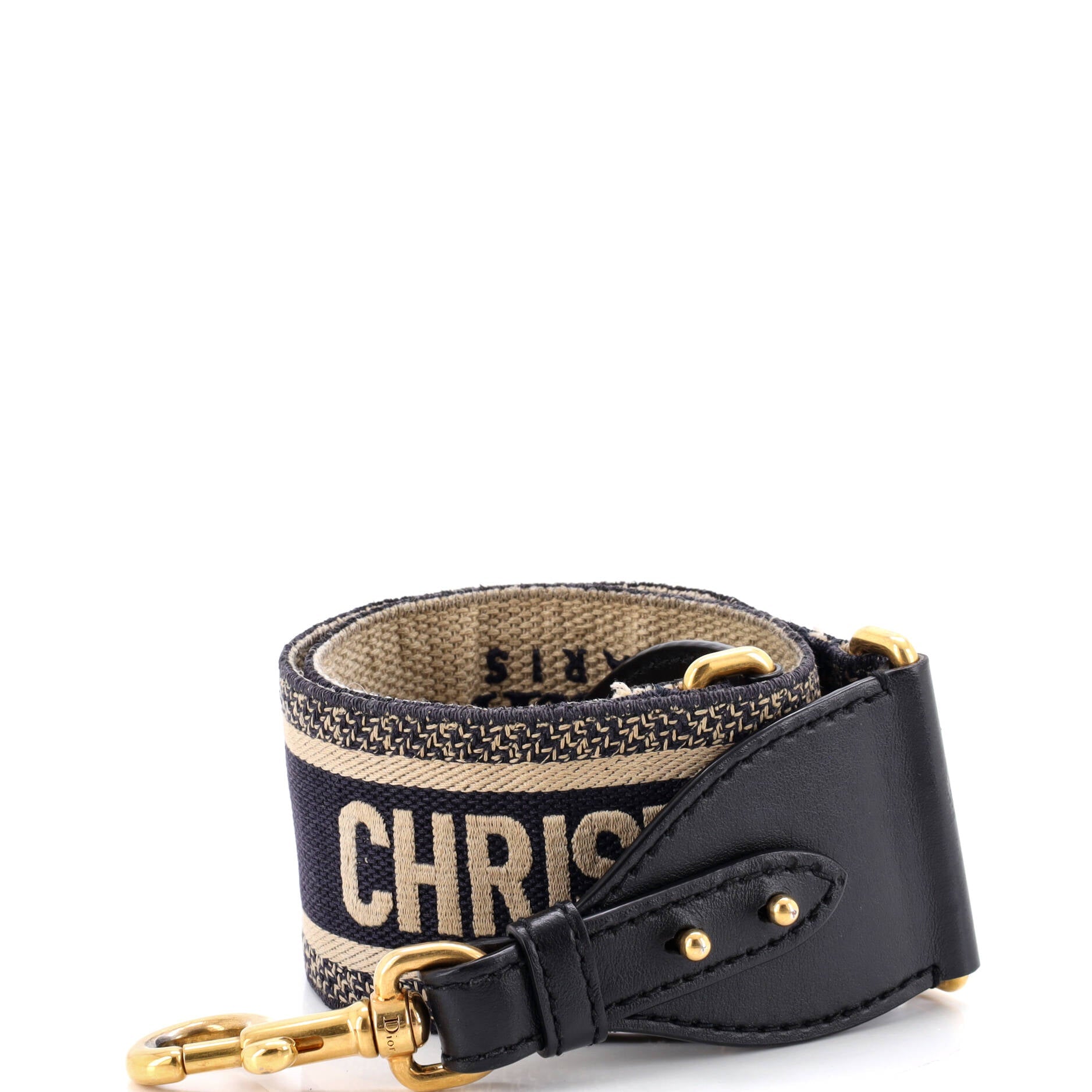 Logo Shoulder Strap Embroidered Canvas