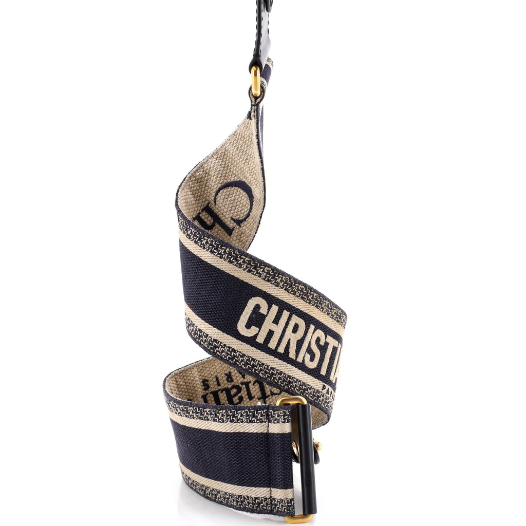 Logo Shoulder Strap Embroidered Canvas