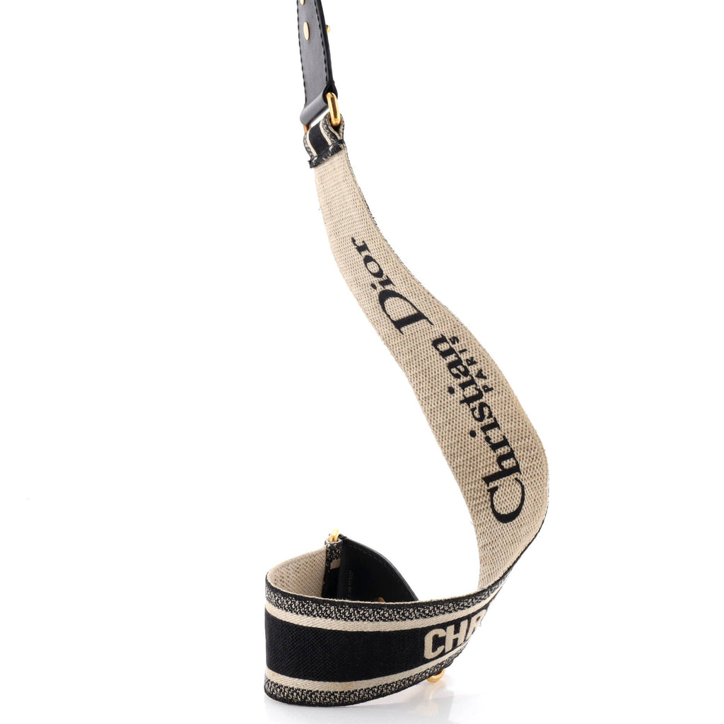 Logo Shoulder Strap Embroidered Canvas