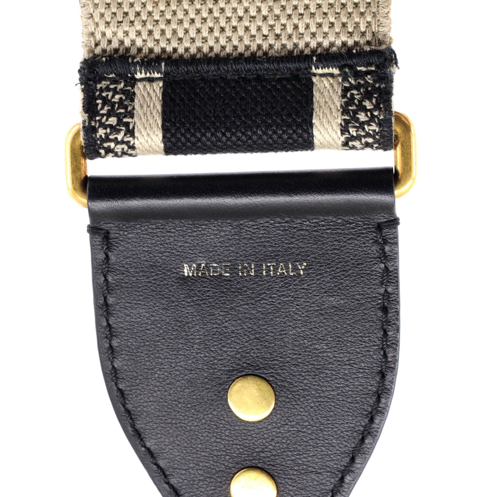 Logo Shoulder Strap Embroidered Canvas