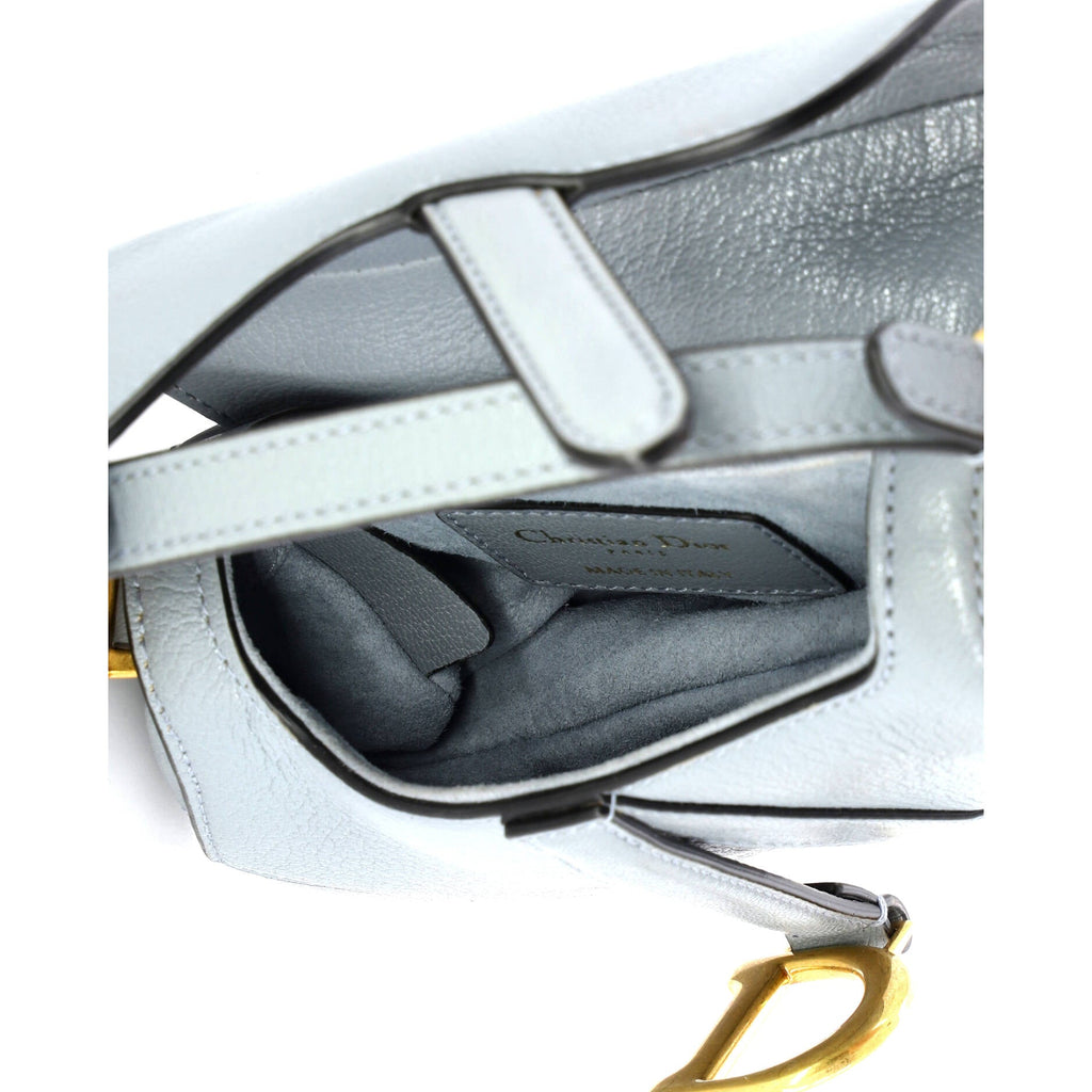Saddle Handbag Leather Micro