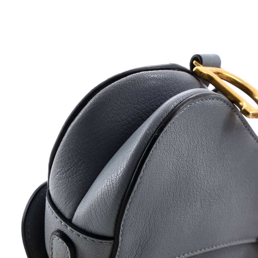Saddle Handbag Leather Micro