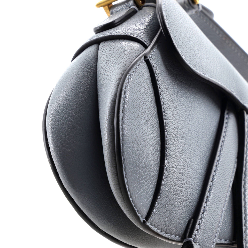 Saddle Handbag Leather Micro
