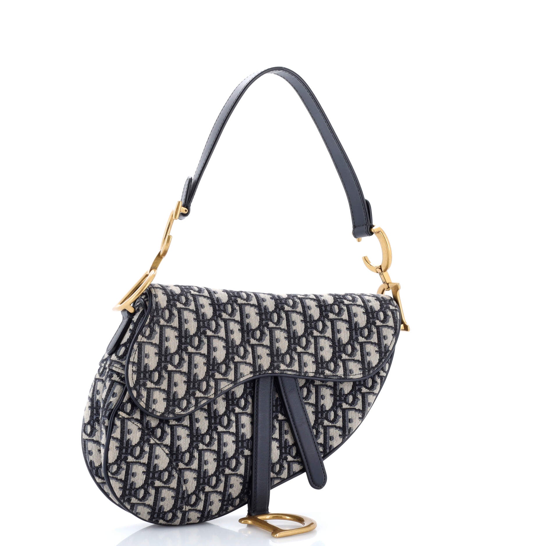 Saddle Handbag Oblique Canvas Medium