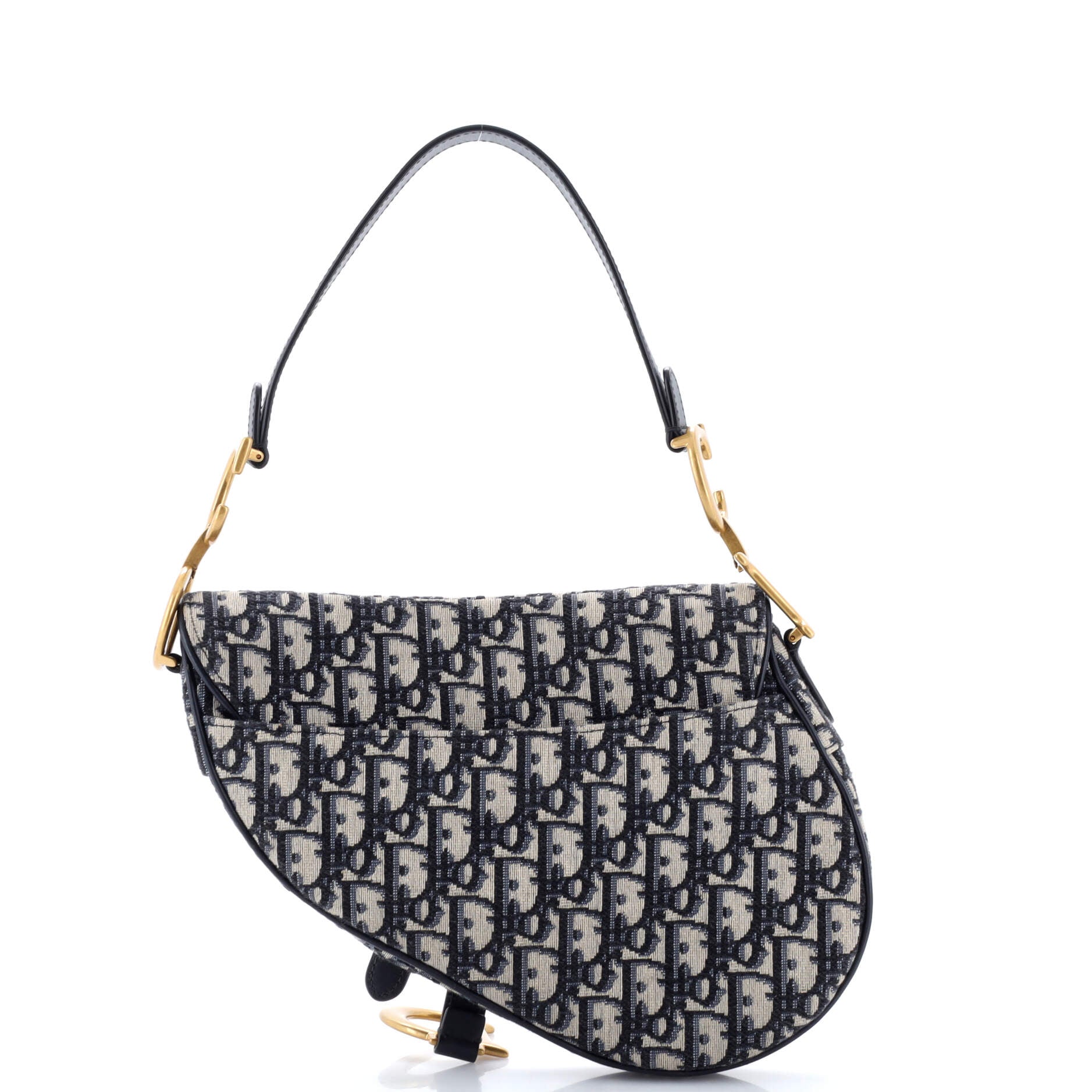 Saddle Handbag Oblique Canvas Medium