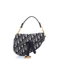 Saddle Handbag Oblique Canvas Mini