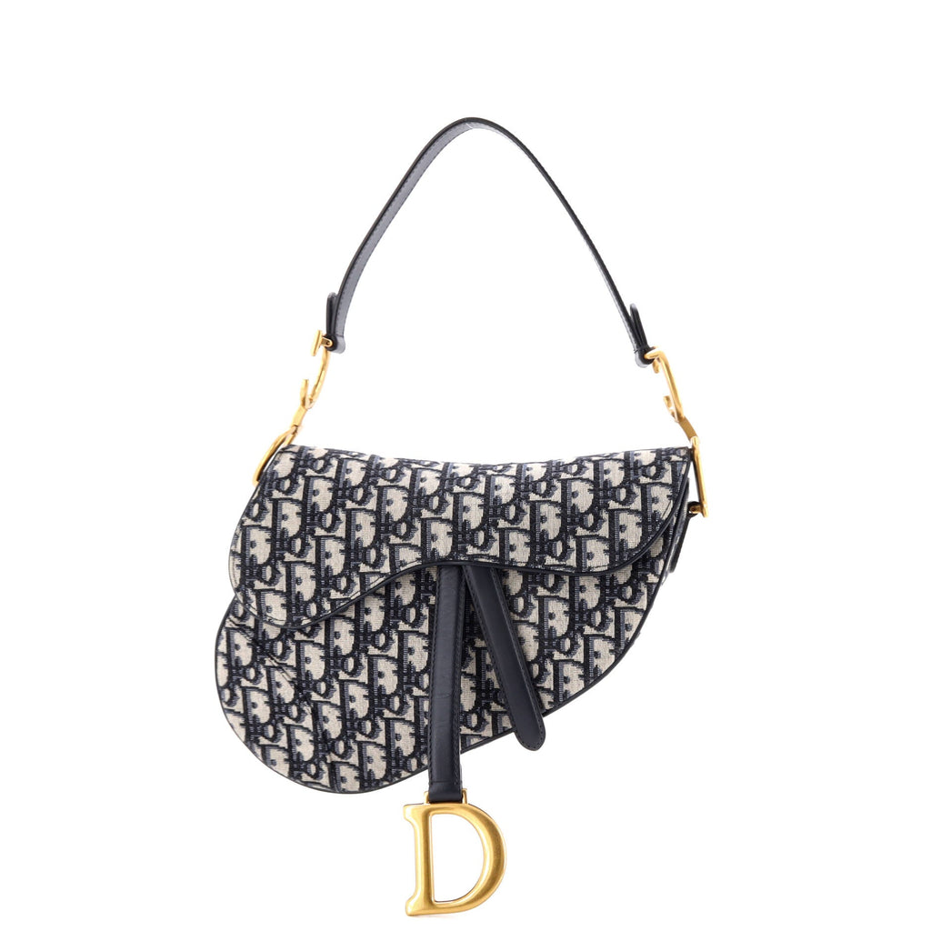 Saddle Handbag Oblique Canvas Medium