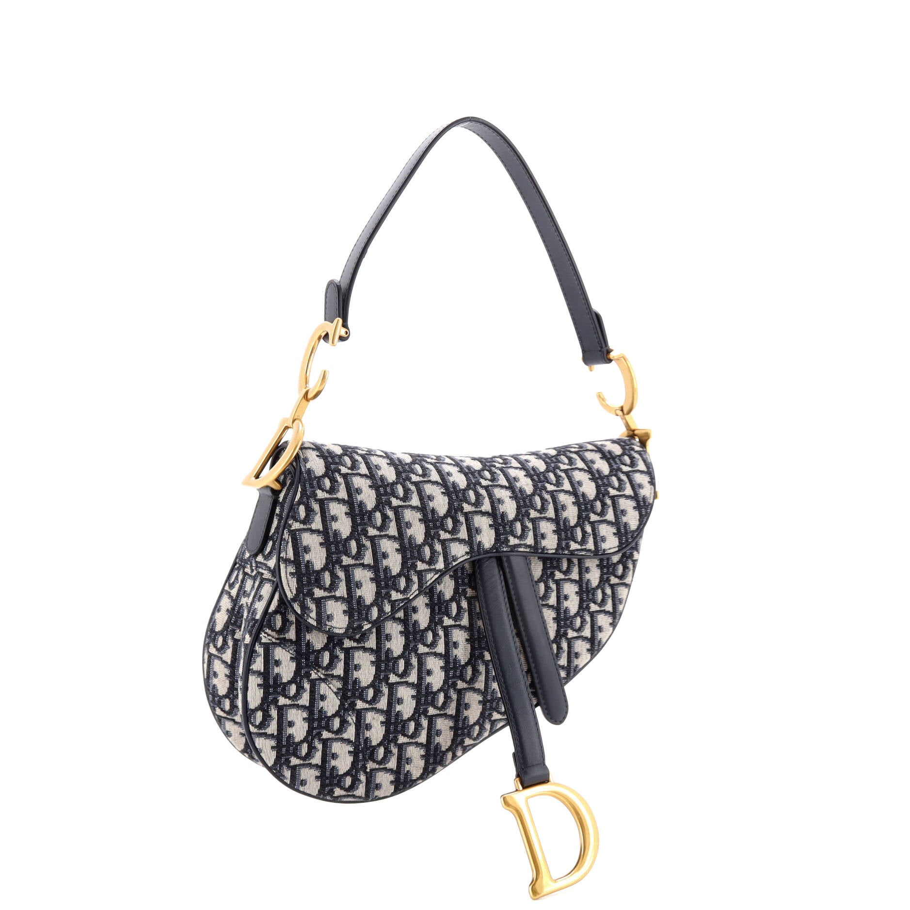 Saddle Handbag Oblique Canvas Medium