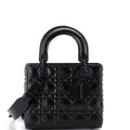 My ABCDior Lady Dior Bag Diamond Motif Cannage Calfskin Small