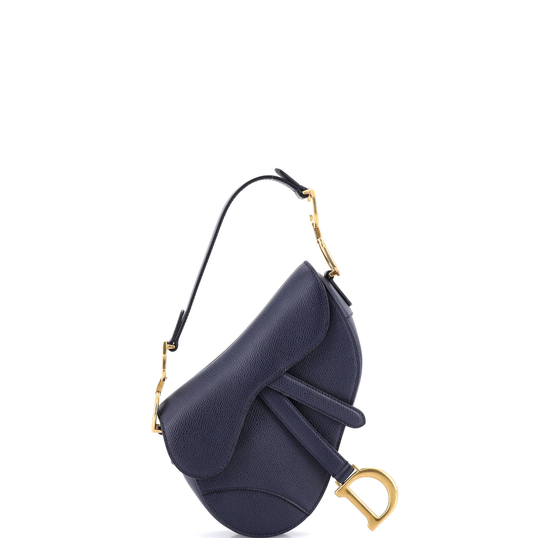 Saddle Handbag Leather Mini