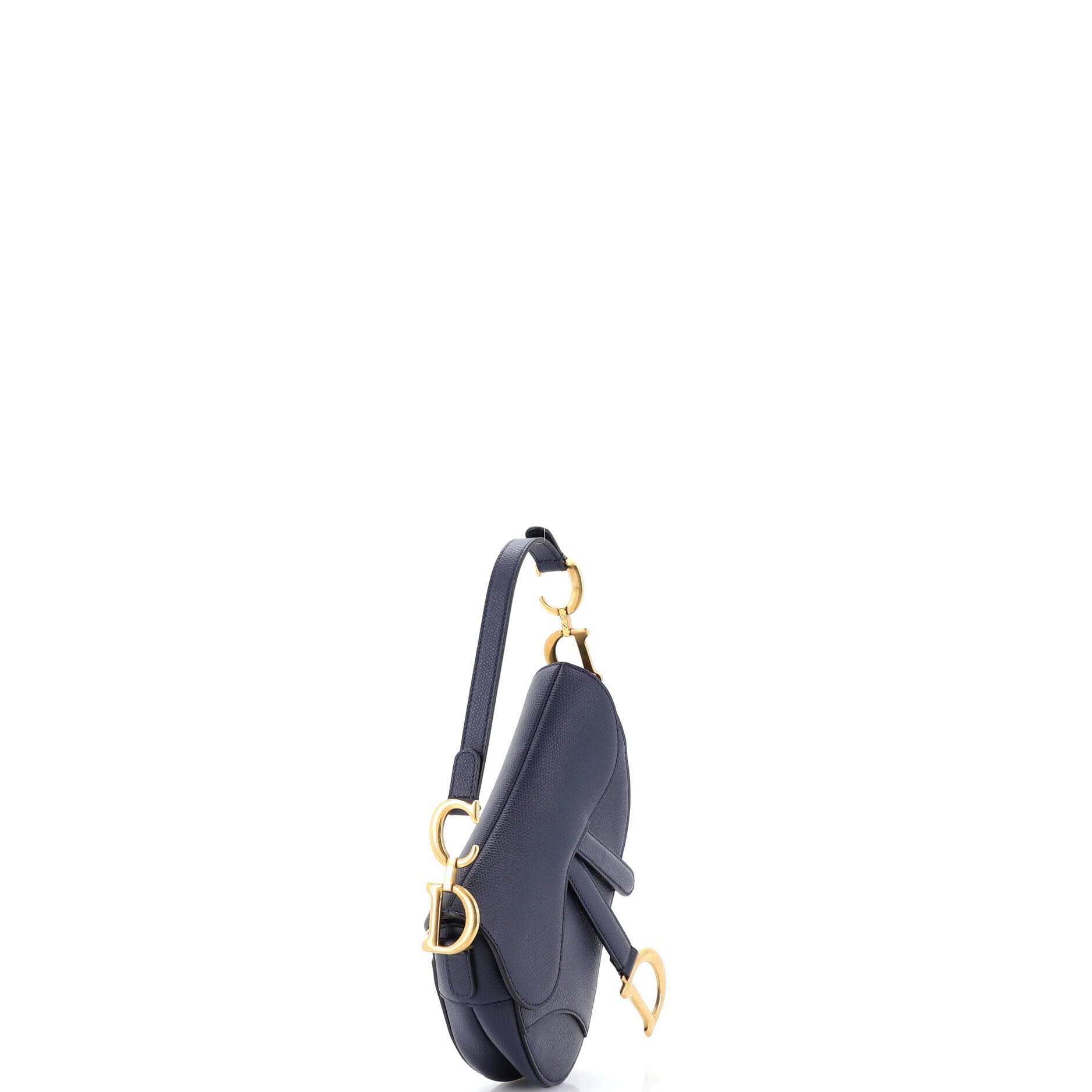 Saddle Handbag Leather Mini