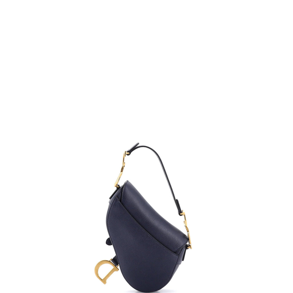 Saddle Handbag Leather Mini
