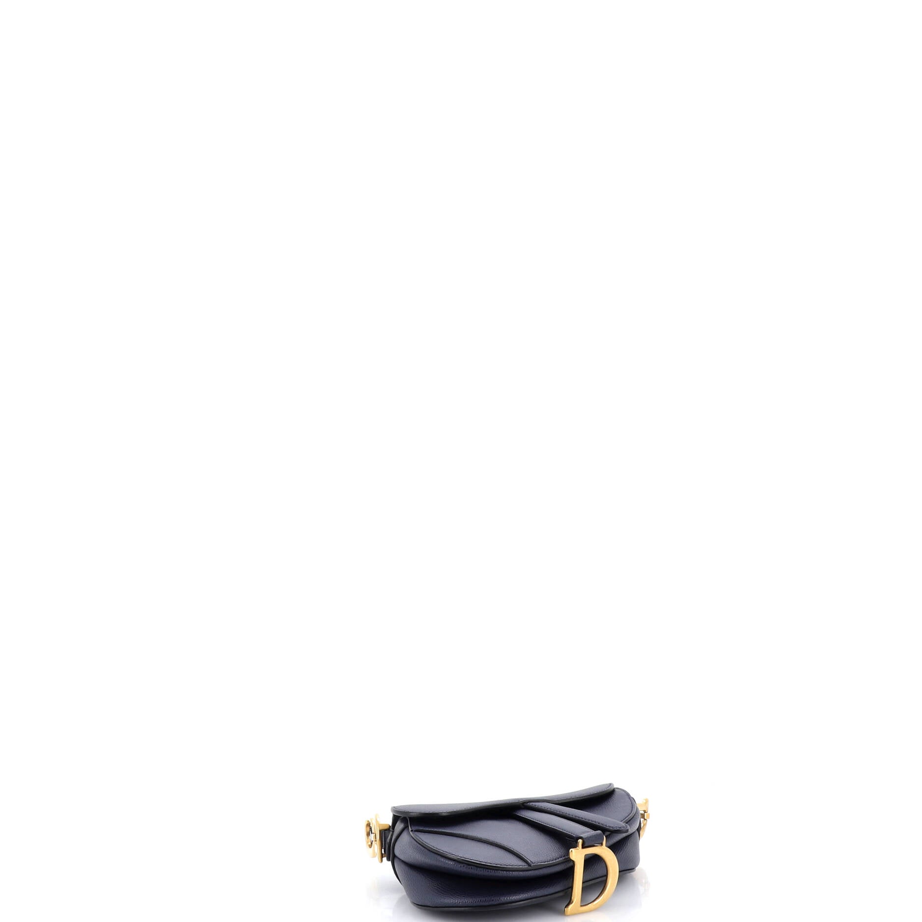 Saddle Handbag Leather Mini