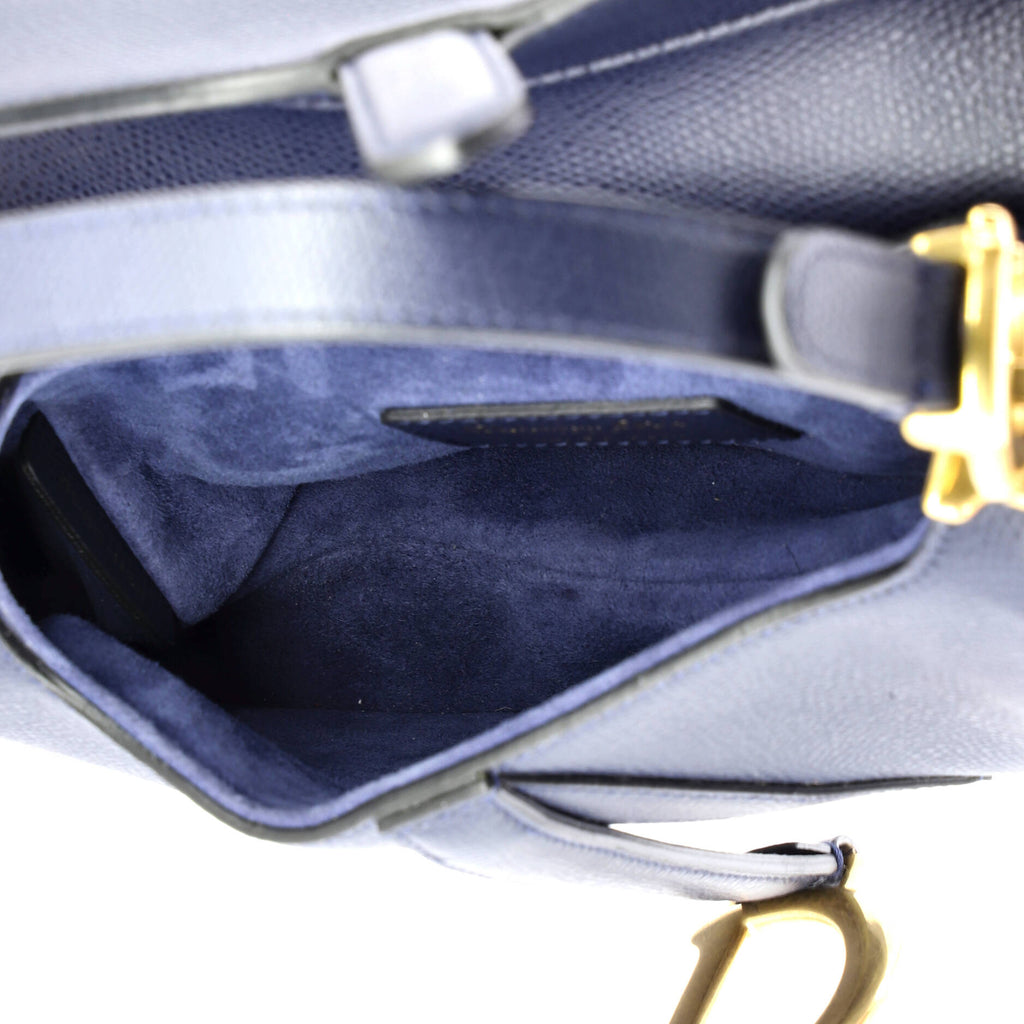 Saddle Handbag Leather Mini