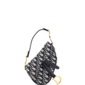 Saddle Handbag Oblique Canvas Mini