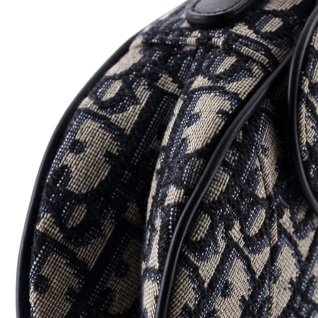 Saddle Handbag Oblique Canvas Mini