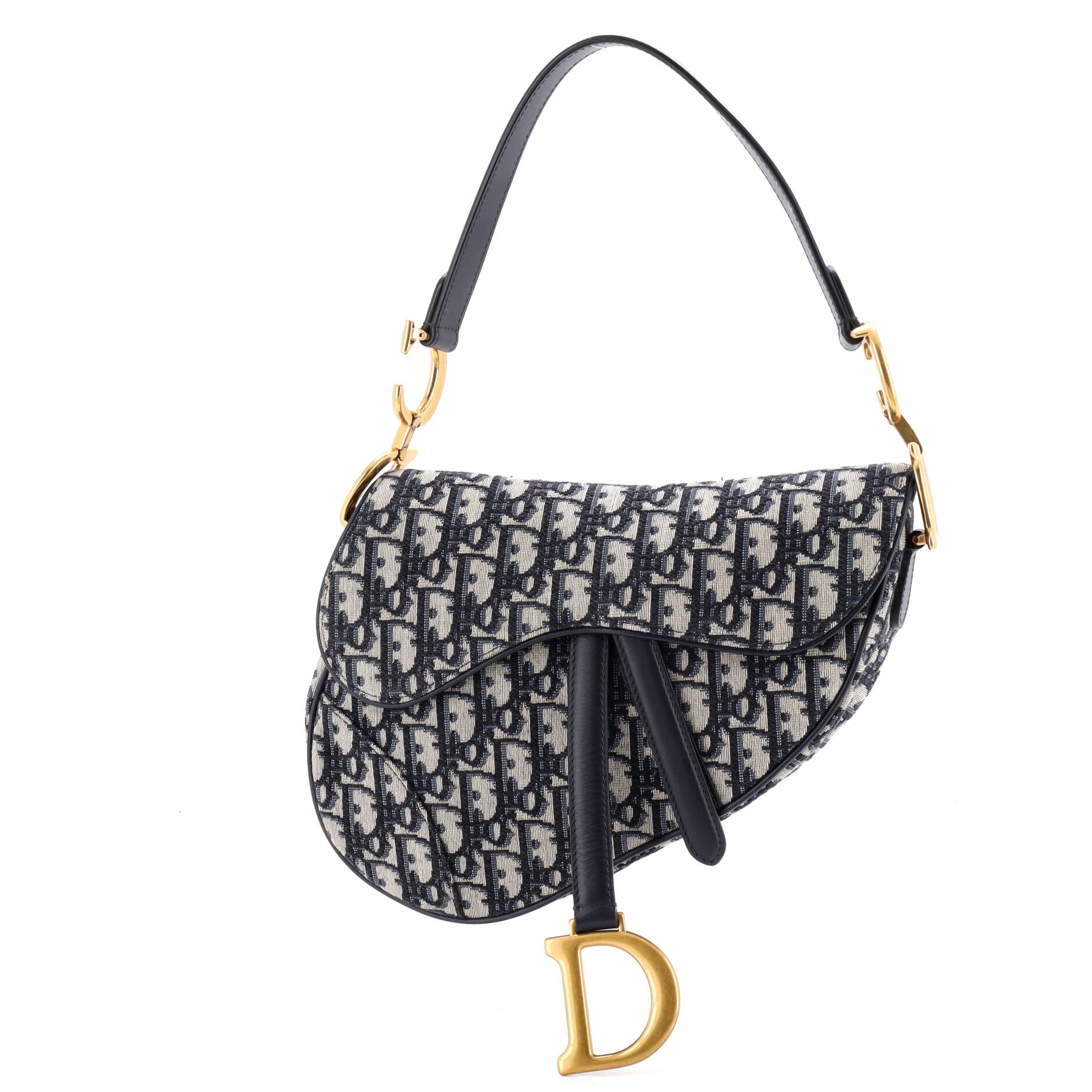 Saddle Handbag Oblique Canvas Medium